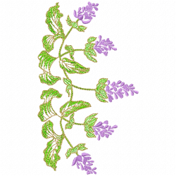 Flowers And Tree Embroidery Design 8 Flowers And Tree Embroidery Design 8